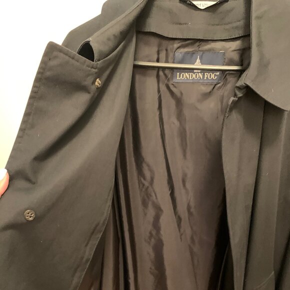 EUC LONDON FOG Men's Durham Rain Coat with Zip-Out Body 44 Short - Picture 8 of 14